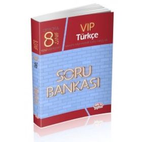 8. Sınıf Vip Türkçe Soru Bankası Komisyon Editör Yayınları