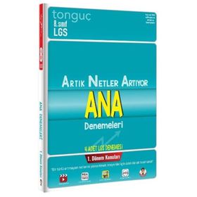 8. Sınıf Yeni LGS Ana Denemeleri Dörtlü Tonguç Akademi Yayınları