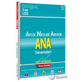 8. Sınıf Yeni LGS Ana Denemeleri Dörtlü Tonguç Akademi Yayınları