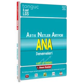 8. Sınıf Yeni LGS Ana Denemeleri Dörtlü Tonguç Akademi Yayınları