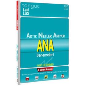 8. Sınıf Yeni LGS Ana Denemeleri Dörtlü Tonguç Akademi Yayınları
