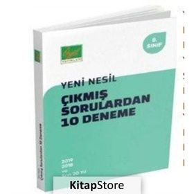 8. Sınıf Yeni Nesil Çıkmış Sorulardan 10 Deneme Kollektif Özgül Yayınları