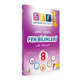 8.Sınıf Yeni Nesil Fen Bilimleri LGS Föyleri-Akıllı Damla Yayınları
