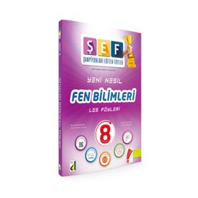 8.Sınıf Yeni Nesil Fen Bilimleri LGS Föyleri-Akıllı Damla Yayınları