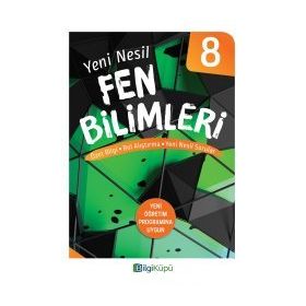8. Sınıf Yeni Nesil Fen Bilimleri Özet Bilgi Bol Alıştırma Yeni Nesil Sorular Bilgi Küpü Yayınları