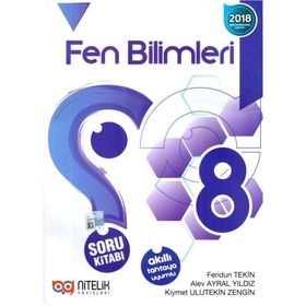 8. Sınıf Yeni Nesil Fen Bilimleri Soru Bankası - Nitelik Yayınları