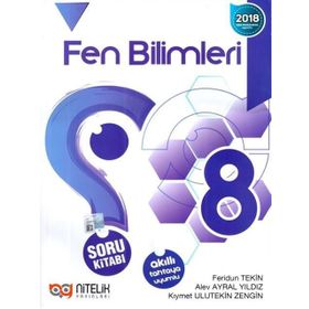 8. Sınıf Yeni Nesil Fen Bilimleri Soru Bankası - Nitelik Yayınları