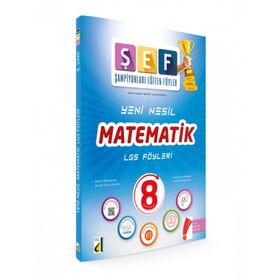 8.Sınıf Yeni Nesil Matematik LGS Föyleri-Akıllı Damla Yayınları