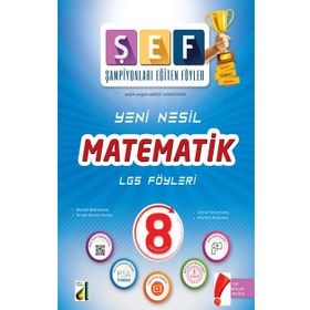 8.Sınıf Yeni Nesil Matematik LGS Föyleri-Akıllı Damla Yayınları