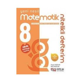 8. Sınıf Yeni Nesil Matematik Nitelikli Defterim Nitelik Yayınları