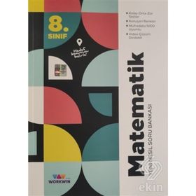 8. Sınıf Yeni Nesil Matematik Özet Bilgi Bol Alıştırma Yeni Nesil Sorular-Bilgi Küpü Yayınları