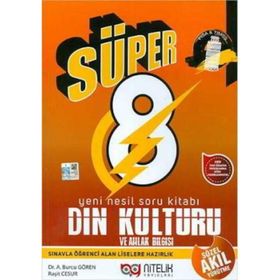 8. Sınıf Yeni Nesil Süper Din Kültürü Soru Bankası - Nitelik Yayınları