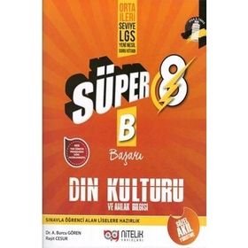 8.Sınıf Yeni Nesil Süper Din Kültürü ve Ahlak Bilgisi Soru Nitelik Yayınları