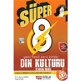 8.Sınıf Yeni Nesil Süper Din Kültürü ve Ahlak Bilgisi Soru Nitelik Yayınları