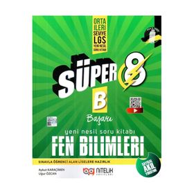 8.Sınıf Yeni Nesil Süper Fen Bilimleri Soru B Nitelik Yayınları