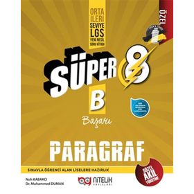 8.Sınıf Yeni Nesil Süper Paragraf Soru B Nitelik Yayınları