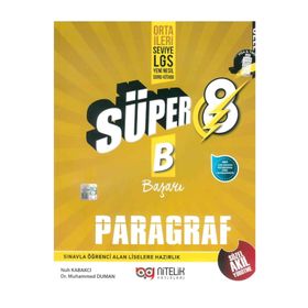 8.Sınıf Yeni Nesil Süper Paragraf Soru B Nitelik Yayınları