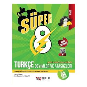 8.Sınıf Yeni Nesil Süper Türkçe Deyimler ve Atasözleri Soru Bankası Nitelik Yayınları