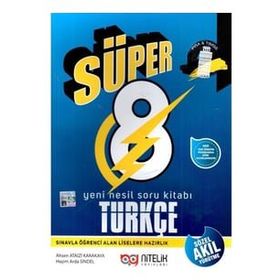 8.Sınıf Yeni Nesil Süper Türkçe Soru Kitabı Nitelik Yayınları