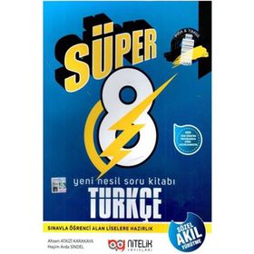 8.Sınıf Yeni Nesil Süper Türkçe Soru Kitabı Nitelik Yayınları