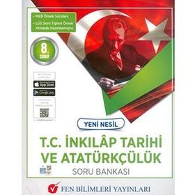 8. Sınıf Yeni Nesil T.C. İnkılap Tarihi ve Atatürkçülük Özet Bilgi Bol Alıştırma Yeni Nesil Sorular-Bilgi Küpü