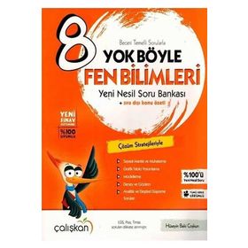 8. Sınıf Yok Böyle Fen Bilimleri Soru Bankası Çalışkan Yayınları