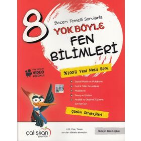 8. Sınıf Yok Böyle Fen Bilimleri Soru Bankası Çalışkan Yayınları