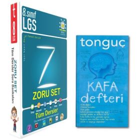 8.Sınıf Zoru Bankası Tüm Dersler Seti+Kafa DefteriTonguç Akademi Yayınları