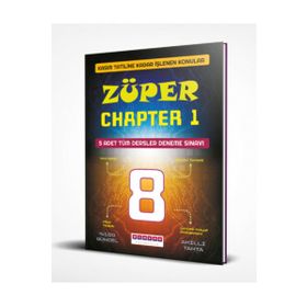 8. Sınıf Züper Chapter 1 5 Adet Tüm Dersler Denemesi-Platon Yayınları