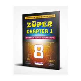 8. Sınıf Züper Chapter 1 5 Adet Tüm Dersler Denemesi-Platon Yayınları
