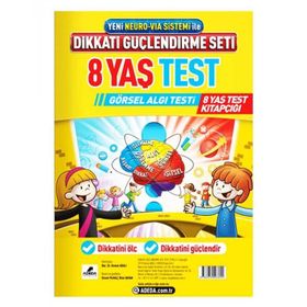 8 Yaş Dikkat Gelişim Testi - Adeda Yayıncılık