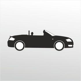 80 cm Audi Folyo Sticker