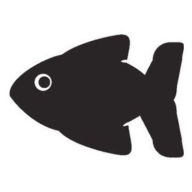 80 cm Balık Folyo Sticker