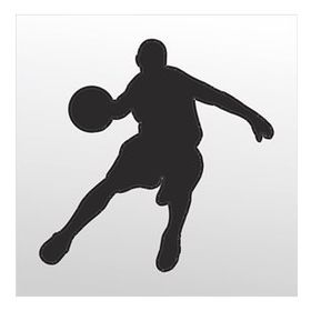 80 cm Basketbol Folyo Sticker