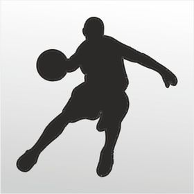 80 cm Basketbol Folyo Sticker