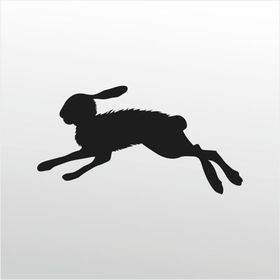 80 cm Çöl Tavşanı Folyo Sticker