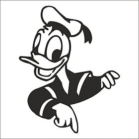 80 cm Duck Folyo Sticker