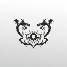80 cm Ejderhalar Folyo Sticker
