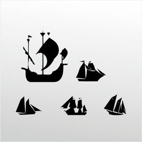 80 cm Gemiler Folyo Sticker