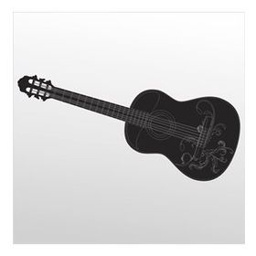 80 cm Gitar Folyo Sticker