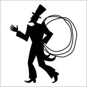 80 cm İp Cambazı Folyo Sticker