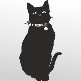 80 cm Kedi Folyo Sticker