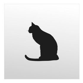 80 cm Kedi Folyo Sticker