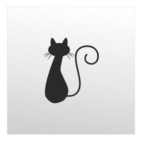 80 cm Kedi Folyo Sticker