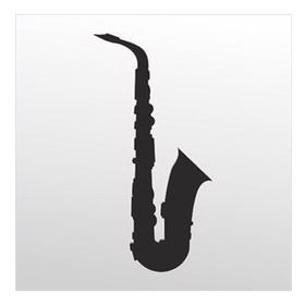 80 cm Klarnet Folyo Sticker