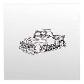 80 cm Klasik Araba Folyo Sticker