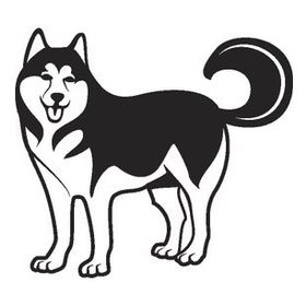 80 cm Köpek Folyo Sticker