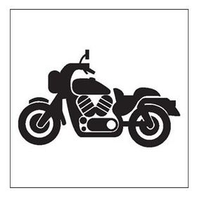 80 cm Motorsiklet Folyo Sticker