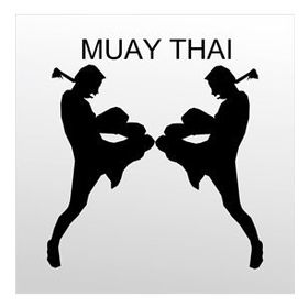 80 cm Muay Thai Folyo Sticker