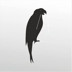 80 cm Papağan Folyo Sticker